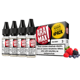 E-Liquid Aramax 4Pack Max Berry 4x10ml