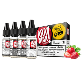 E-Liquid Aramax 4Pack Max Strawberry 4x10ml