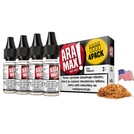 E-Liquid Aramax 4Pack USA tobacco 4x10ml