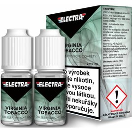 E-liquid ELECTRA Virginia Tobacco 2x10ml