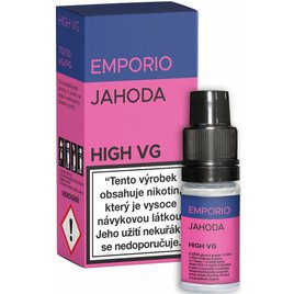 E-liquid EMPORIO High VG Jahoda 10ml