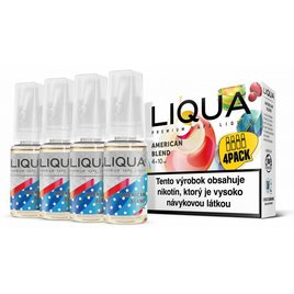 E-liquid LIQUA Elements 4Pack AMERICAN BLEND (Americký miešaný tabak) 4x10ml