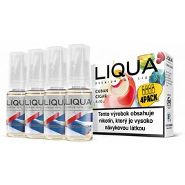 E-liquid LIQUA Elements 4Pack CUBAN CIGAR (Kubanská cigara) 4x10ml