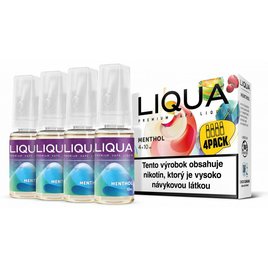 E-liquid LIQUA Elements 4Pack  MENTHOL (Chuť mentolu) 4x10ml