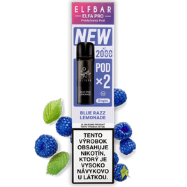 ELFBAR ELFA PRO Pod 2Pack BLUERAZZ LEMONADE