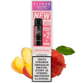 ELFBAR ELFA PRO Pod 2Pack APPLE PEACH
