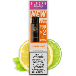 ELFBAR ELFA PRO Pod 2Pack LEMON LIME