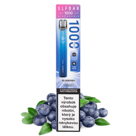 ELFBAR 1000 poťahov BLUEBERRY (Čučoriedka) 20mg