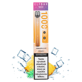 ELFBAR 1000 poťahov PINEAPPLE ICE (Ľadový ananás) 20mg