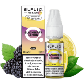 e-liquid ELFLIQ Salt BLACKBERRY LEMON 10ml 20mg