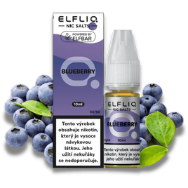 e-liquid ELFLIQ Salt BLUEBERRY 10ml