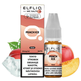 e-liquid ELFLIQ Salt Peach ICE 10ml