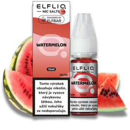 e-liquid ELFLIQ Salt WATERMELON 10ml
