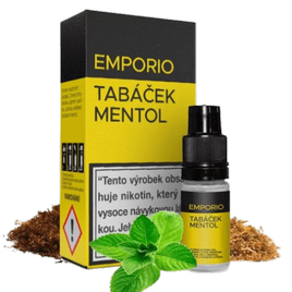E-liquid EMPORIO Tabak s mentolom 10ml