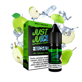 e-liquid Just Juice Salt Apple & Pear On Ice (Ľadové jablko a hruška) 10ml