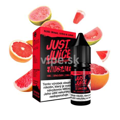 e-liquid Just Juice Salt Blood Orange, Citrus & Guava ( Červený pomaranč, Citrus, Guava) 10ml.png