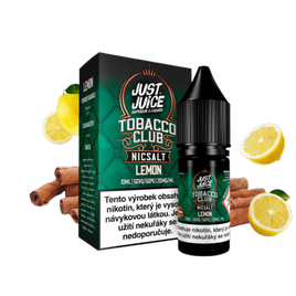e-liquid Just Juice Salt Tobacco Lemon (Tabak s citrónom) 10ml