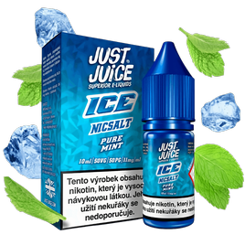 e-liquid Just Juice Salt ICE - PURE MINT (Čistá mäta) 10ml 11mg