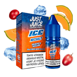 e-liquid Just Juice Salt ICE - GRAPE & MELON (Hrozno, melón) 10ml 11mg