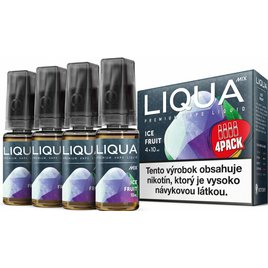 E-liquid LIQUA Mix 4Pack Ice Fruit (Ľadové ovocie) 4x10ml