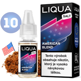 e-liquid LIQUA Salt AMERICAN BLEND 10ml 10mg