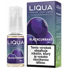 E-liquid LIQUA Elements Blackcurrant (Čierny ribíz) 10ml