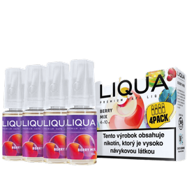 E-liquid LIQUA Elements  4Pack  BERRY MIX (Lesné plody) 4x10ml - 6mg