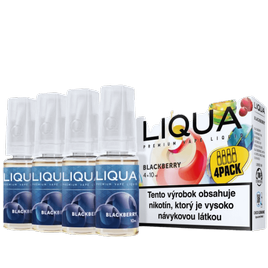 E-liquid LIQUA Elements 4Pack BLACKBERRY (Čučoriedka) 4x10ml