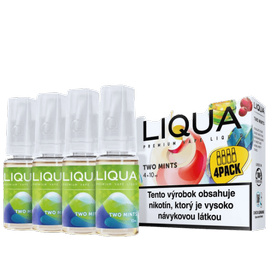 E-liquid LIQUA Elements 4Pack TWO MINTS (Chuť mäty a mentolu) 4x10ml