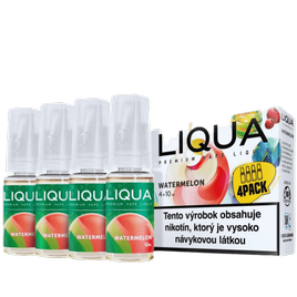 E-liquid LIQUA Elements 4Pack  WATERMELON (Vodný melón) 4x10ml