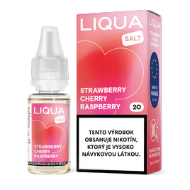 LIQUA SALT Strawberry Cherry Raspberry 10ml 20mg