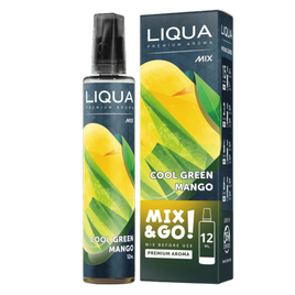 Príchuť LIQUA Mix&Go Cool Green Mango (Chladivé mango) 12ml