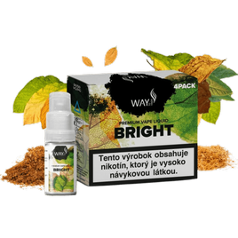 e-liquid WAY to Vape BRIGHT 4Pack 4x10ml - 6mg