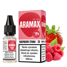 e-liquid Aramax Salt 10ml RASPBERRY STRAW 10ml