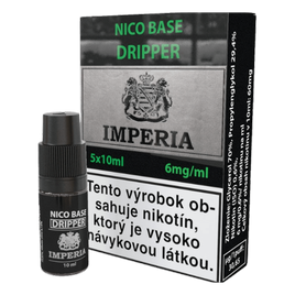 Nikotínová báza  IMPERIA DRIPPER 5x10ml PG30-VG70 6mg