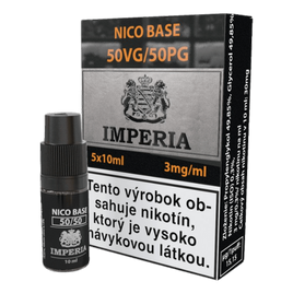 Nikotinová báza IMPERIA  FIFTY  5x10ml PG50-VG50 3mg