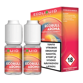 E-liquid Ecoliquid Premium 2Pack 2x10ml Ecobull (Energetický nápoj)