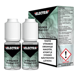 E-liquid ELECTRA Virginia Tobacco 2x10ml