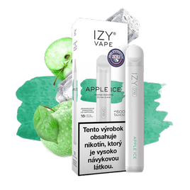 IZY VAPE ONE APPLE ICE (Ľadové jablko) 18mg 600 poťahov 1ks