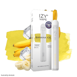 IZY VAPE ONE BANANA ICE  (Ľadový banán) 0mg 800 poťahov 1ks