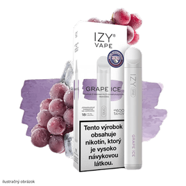 IZY VAPE ONE GRAPE ICE  (Ľadové hrozno) 18mg 800 poťahov 1ks