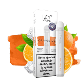 IZY VAPE ONE ORANGE ICE (Ľadový pomaranč) 18mg 600 poťahov 1ks