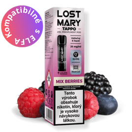 LOST MARY TAPPO Pod MIX BERRIES (Lesná zmes) 2ml 20mg