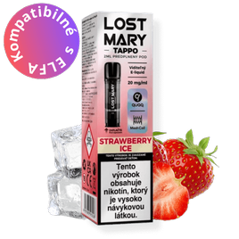 LOST MARY TAPPO Pod STRAWBEERY ICE (Ľadová jahoda) 2ml 20mg