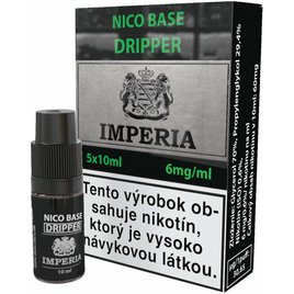 Nikotínová báza  IMPERIA Dripper 5x10ml PG30-VG70 6mg