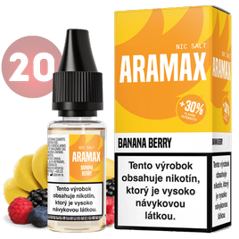 e-liquid Aramax Salt 10ml BANANA BERRY 20mg e-liquid Aramax Salt 10ml BANANA BERRY 20mg