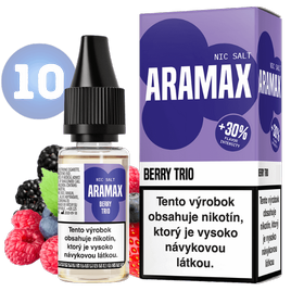 e-liquid Aramax Salt 10ml BERRY TRIO 10mg