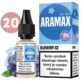 e-liquid Aramax Salt 10ml BLUEBERRY ICE 20mg