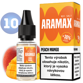 e-liquid Aramax Salt 10ml PEACH MANGO 10mg
