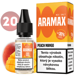e-liquid Aramax Salt 10ml PEACH MANGO 20mg